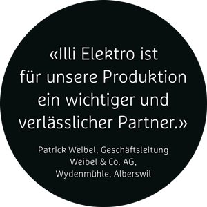 Elektro Illi AG – der Partner für Elektro-Installation.